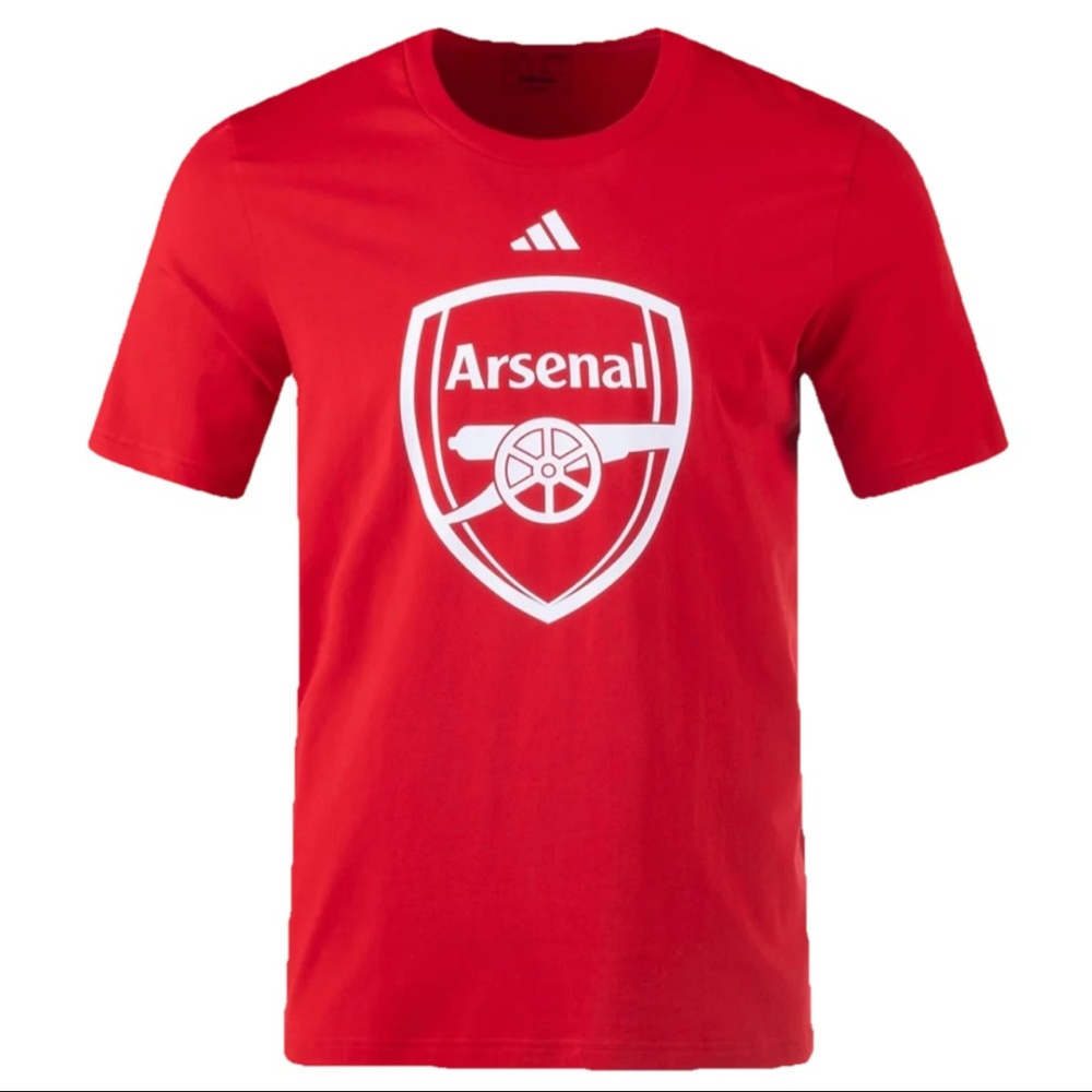 Adidas Arsenal Football Club Men’s DNA T-shirt Red Size L, XL, 2XL New